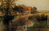 Ernst Walbourn Dorchester Mill Oxfordshire painting